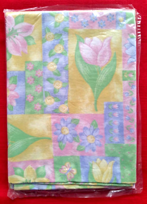 Easter FLOWERS standard cotton pillow case (custom made) SEALED