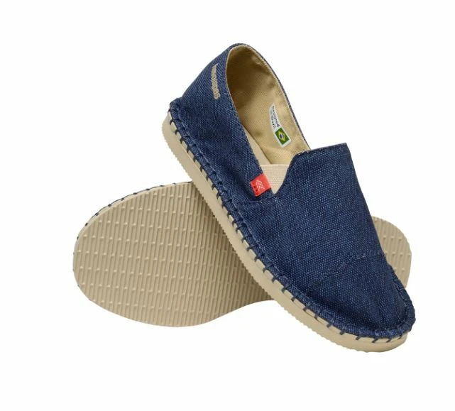 KIDS HAVAIANAS ORIGINE YACHT CAL ESPADRILLE 34 US 11 Navy