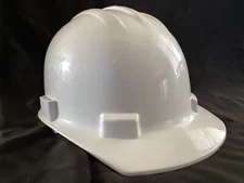 VINTAGE UVEX CCHH100  Front Brim Hard Hat Type 1, Class E, 4-Point) White