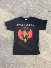 2009 Fall Out Boy Tour Tee Basic Black Unisex T shirt Classic tee NH20640