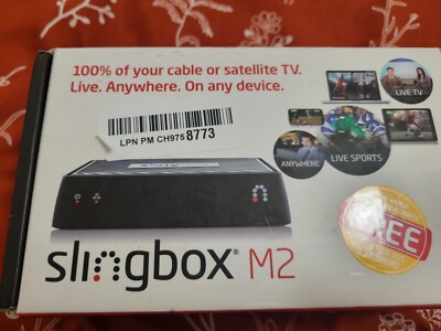 Slingbox M2 Media Streamer - Black  Open Box SB375-100 See Description 