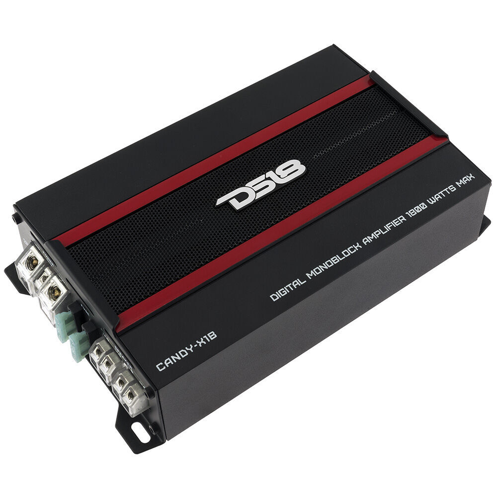 Моноблочный усилитель класса D DS18 CANDY-X1B мощностью 1800 Вт Среднеквадратичная мощность 600 Вт 31290₽
