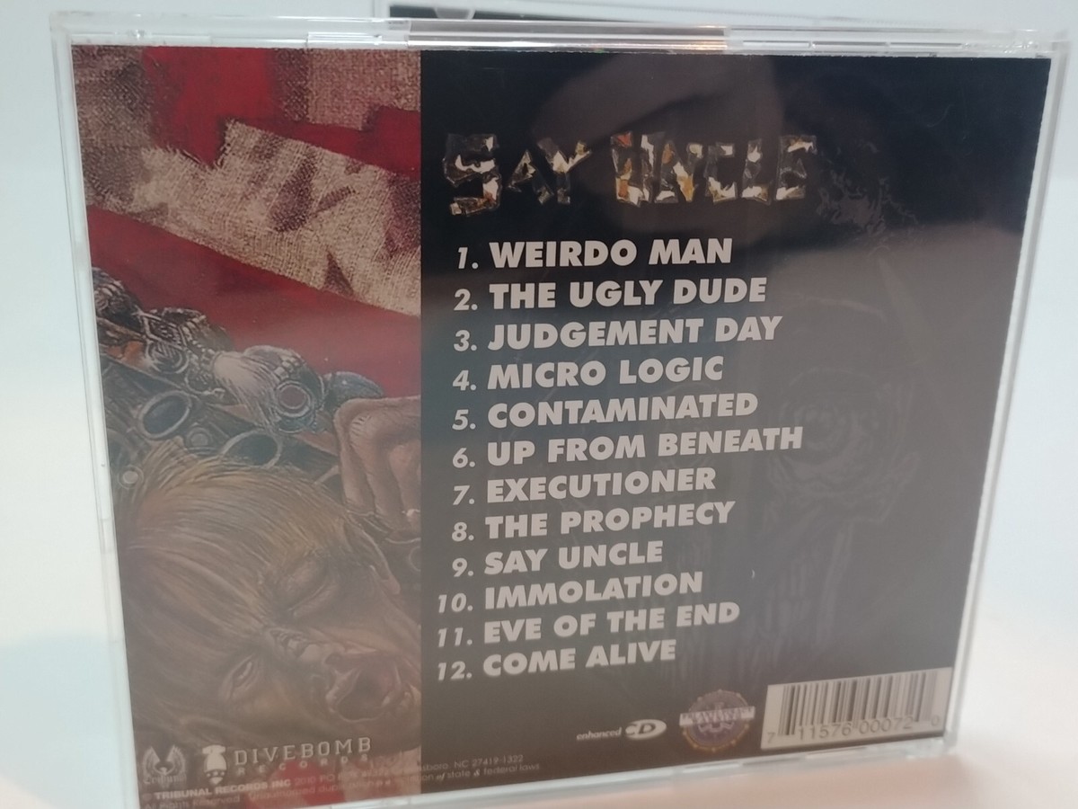 UNCLE SLAM Say Thrash Hardcore Metal CD Rare Remaster Press