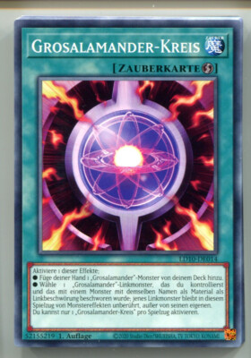 Yu-Gi-Oh! Grosalamander Kreis Common LD10-DE014