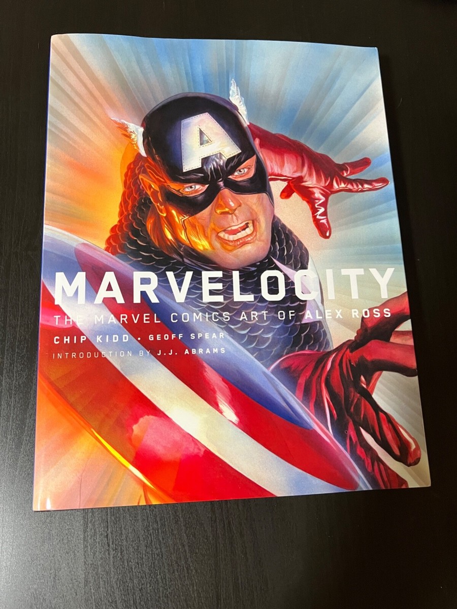 Marvelocity: The Marvel Comics Art of Alex Ross Hardcover with art