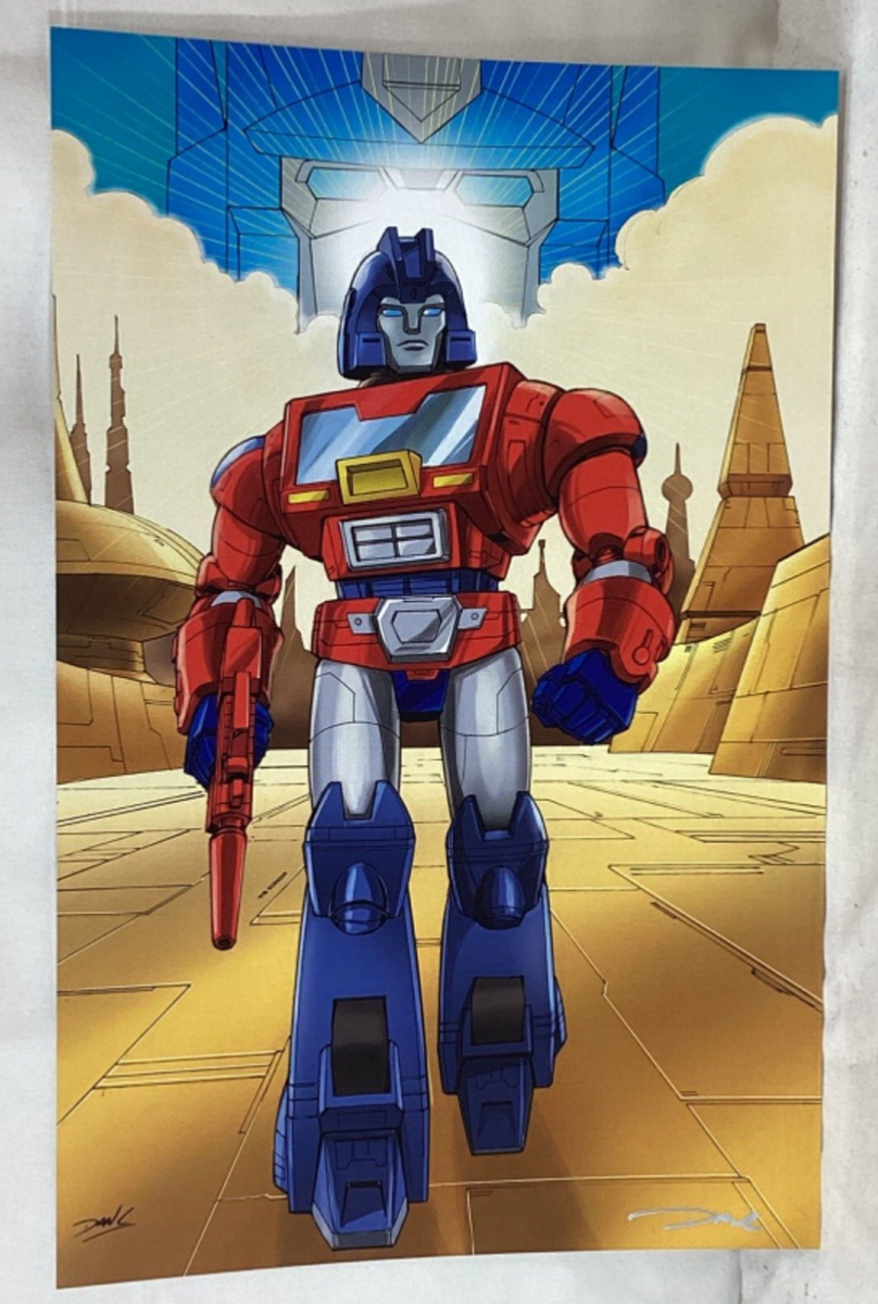 G1 Transformers Autobot Orion Pax Optimus Prime Poster 11x17 Picture  FREESHIP