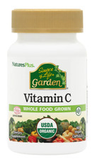 Nature's Plus, Source of Life Garden, Certified Organic Vitamin C, 60 VCaps