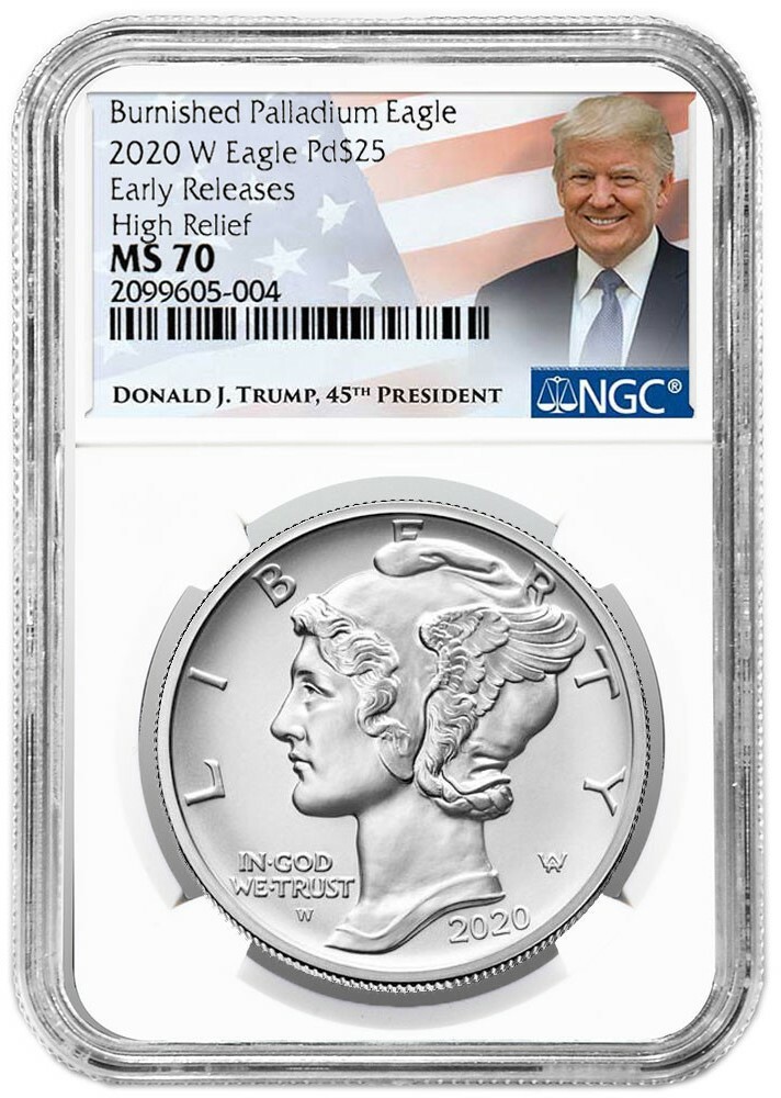 2017 パラジウム イーグル モダンコイン NGC MS70ER E2 2025年最新