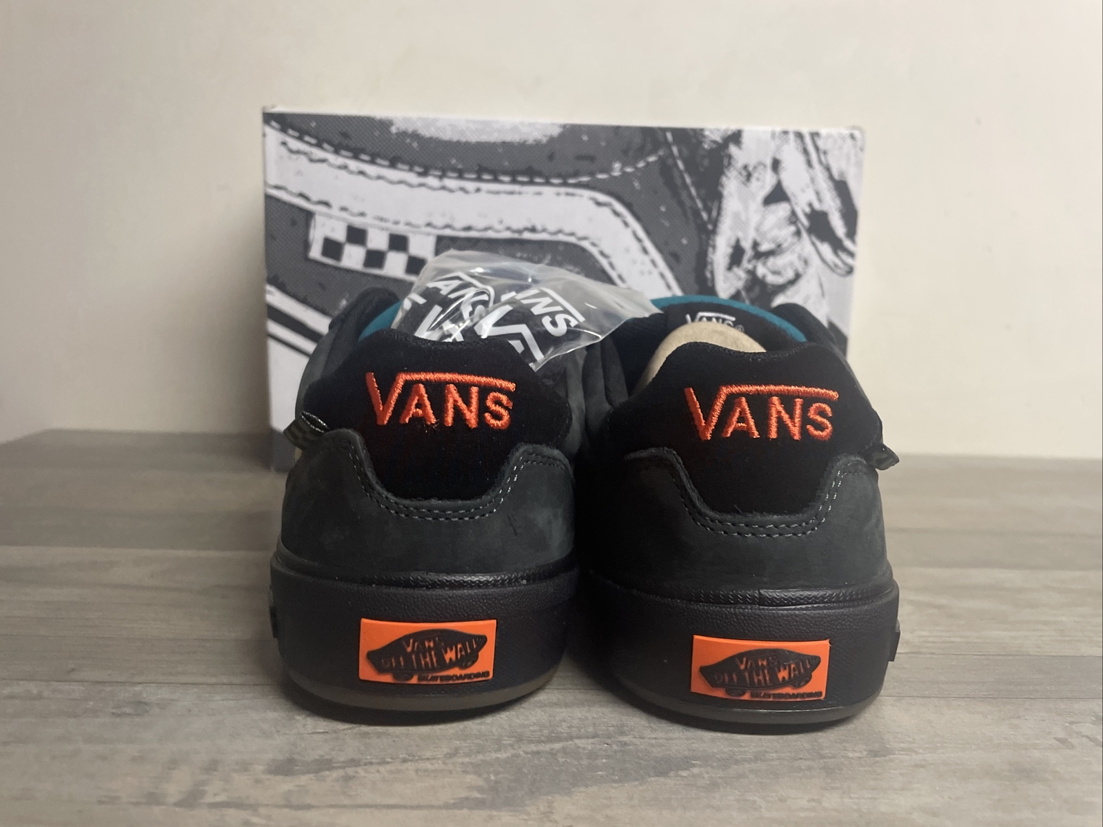 Vans Wayvee Black Multicolor Skate shoes Popcush Wafflecup Mens 7/Women