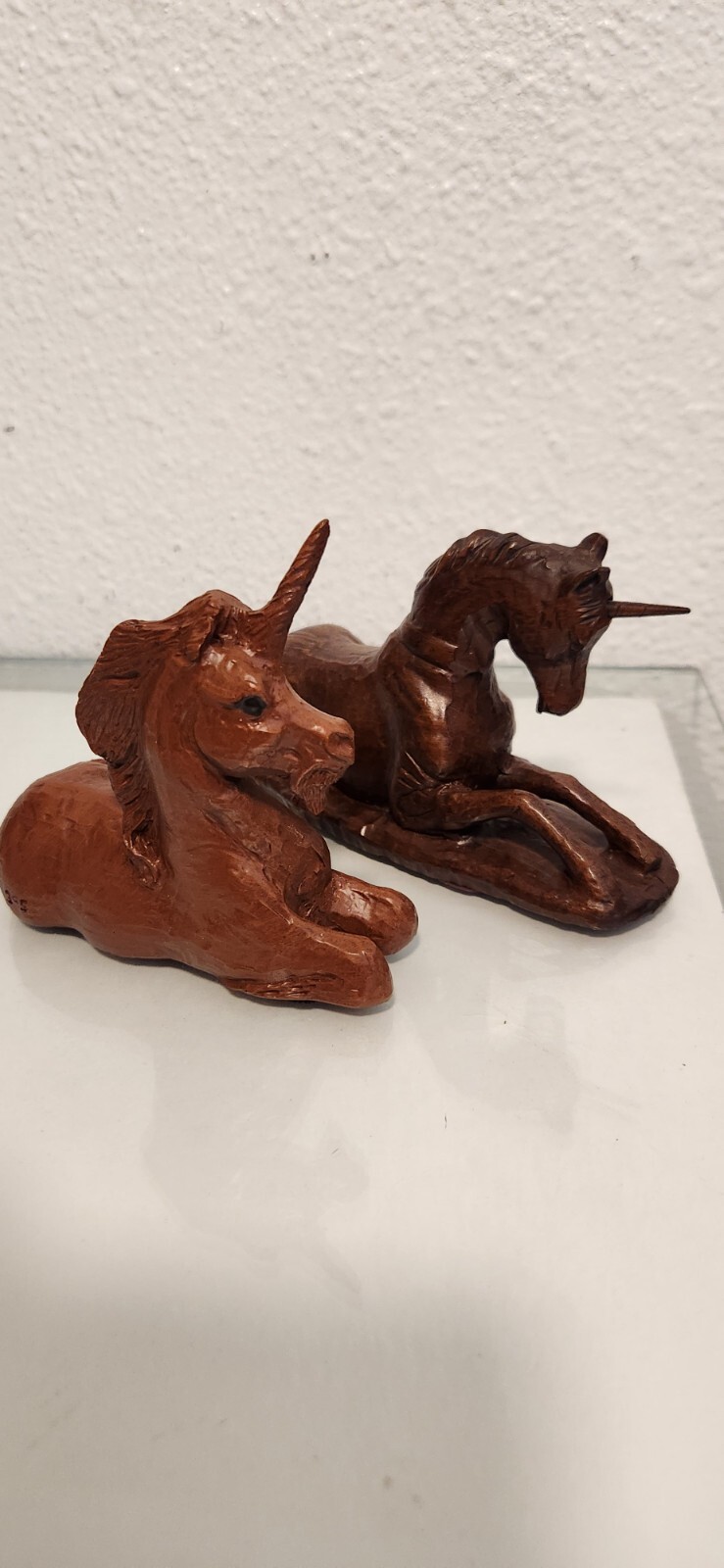 Red Mill Mfg Unicorn Figurine one is Harder to find one Nice Horse