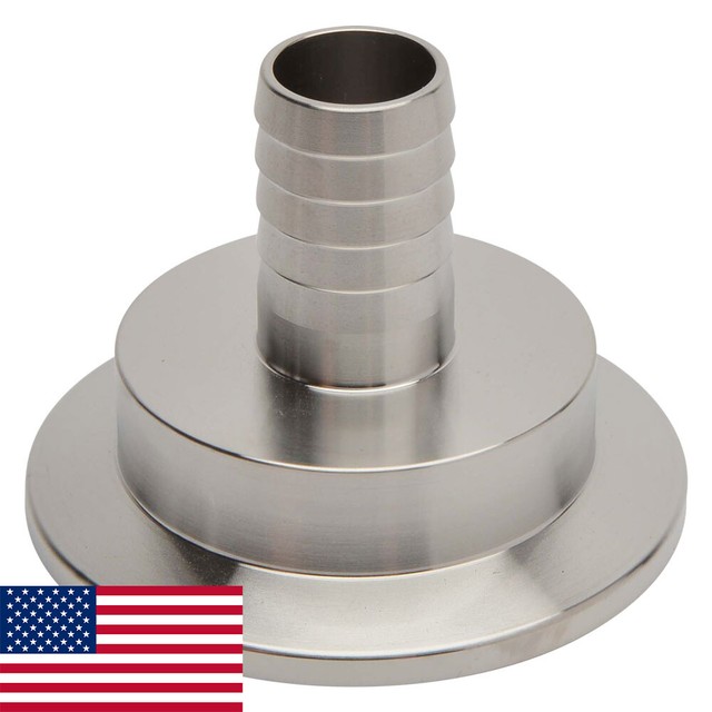 KF-40 NW-40 5/8\" Hose Barb Adapter Vacuum Fitting SS304 LoCo SCIENCE ...