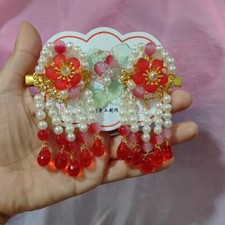 Children Retro Hair Accessory Hanfu Girl Headwear Chinese Tang Costume Pair Clip