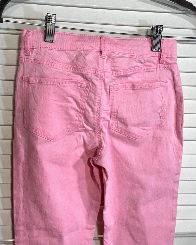 OshKosh B'gosh Pink Stretch Jean Leggings Girls Size 10 EUC - Image 4 of 4
