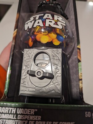 Star Wars Darth Vader Gift Set Gumball Machine and Candy Fan NEW