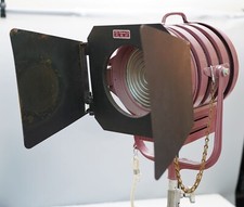 Mole-Richardson Type 3081 6" Baby Cool Redhead Solarspot with Barn Door  RG7 