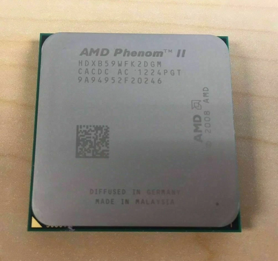 AMD Phenom II X2 B59 Processor 3.4 GHz HDXB59WFK2DGM Socket AM2+,AM3 533MHz - Image 3 of 4
