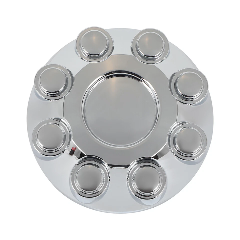 Tapacubos centrales cromados para rueda 03-14 Dodge Ram 1500 2500 3500 SRW rueda de 17" Foto 2 de 4
