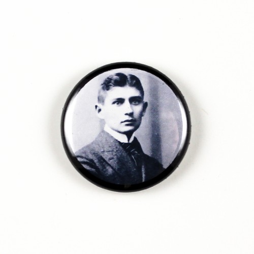Literary 1 inch Pinback Buttons Set of 7 | Classic Authors Poe Orwell Kafka - Picture 3 of 10