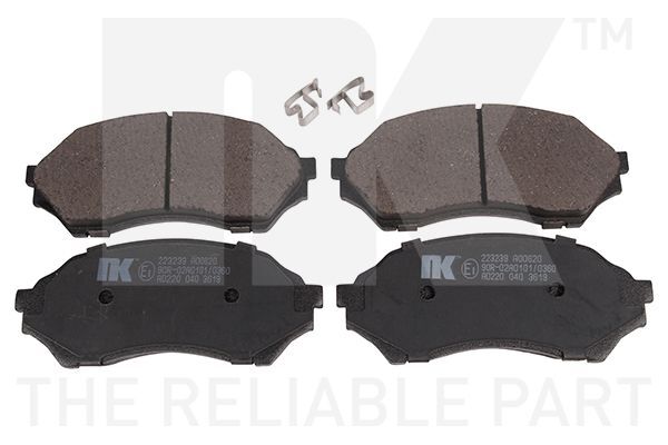 NK 223239 BremsbeläGe BeläGe Bremsbelagsatz Belagsatz BremsklöTze Vorne-image