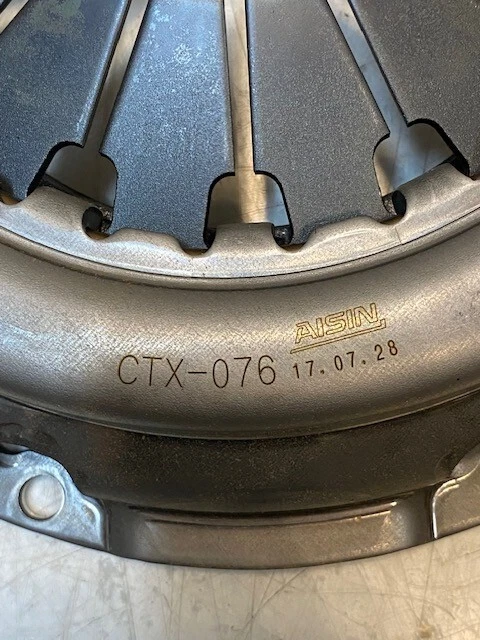 Placa de pressão de embreagem Aisin 100010-335B | CTX-076 | CTX-076-94 | 17.07.28 - Imagem 3 de 4