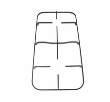 GRIGLIA TECNOGAS SMALTATA MARRONE 44.5x23 CM PIANO COTTURA CUCINA 2 FUOCHI RG264