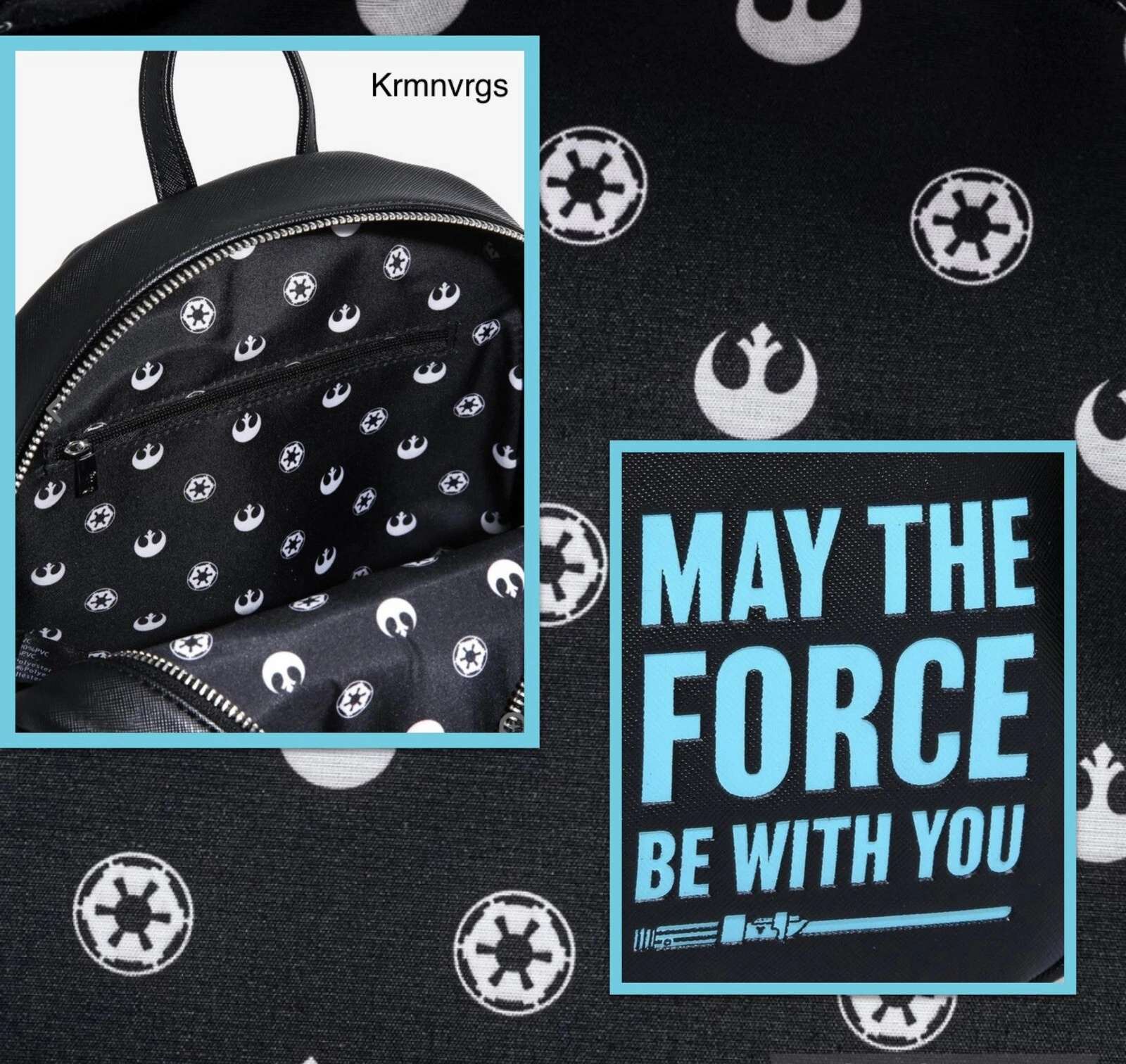 Loungefly Star Wars Original Trilogy Backpack - Thumbnail 3