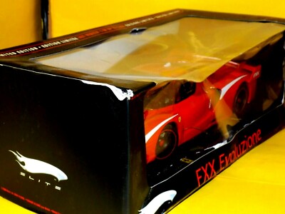 FERRARI FXX EVOLUZIONE RED LTD 5000 PIECES ELITE HOT WHEELS N2056