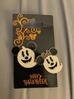 Disney 2010 Happy Halloween Mickey & Minnie Ghost 2 Pin Set NEW RARE CUTE — photo 1