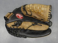 Rawlings RBG36BTN Brown/Black Leather 12.5" RHT Baseball/Softball Glove