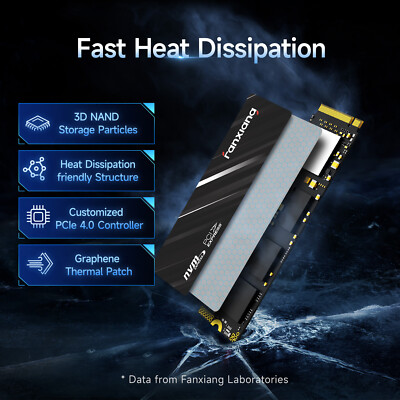 Fanxiang 1TB Internal Gaming SSD For PS5 PCIe 4x4 NVMe 5200MBS