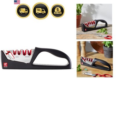 4-Stage Ultra-Sharp Knife Sharpener & Scissor Sharpener