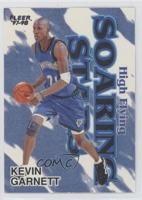 1997-98 Fleer Soaring Stars High Flying Kevin Garnett #6HFSS HOF 15g5