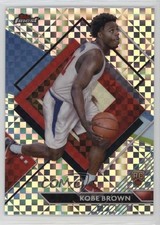 2023-24 Topps Finest Rare Checkerboard Refractor Kobe Brown #295 l0h
