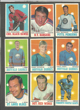 1970-71  OPC HOCKEY CARD LOT   32  CARDS