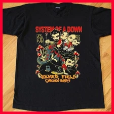 SALE - System Of A Down Soldier Field. Chicago, IL 2025 Shirt S-5XL