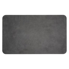 Allsop Leatherette Mouse Pad - Black 14.2L x 8.6W inches,