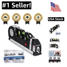 Multipurpose Laser Level Kit for Accurate Measurements - Ideal for Home Projects