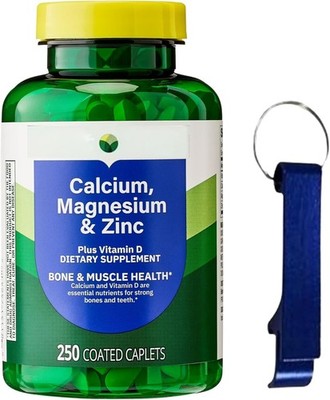 Spring Valley Calcium Magnesium Zinc with Vitamin D 250 Supplements