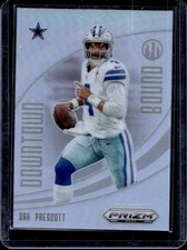 2024 Panini Prizm Deca Dak Prescott Downtown Bound Silver #17 Cowboys