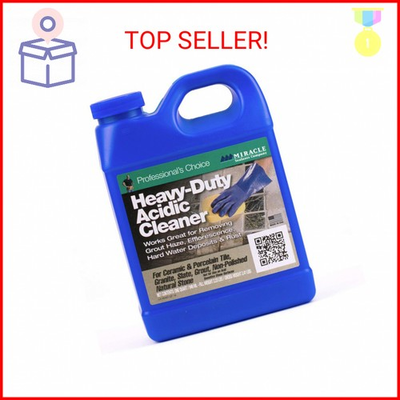 #ad Miracle Sealants Heavy Duty Acidic Cleaner for Tile amp; Stone Grout Haze Rust St $24.54