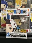 Funko Pop Demon Slayer Tanjiro Kamado 867 Hot Topic Exclusive In Soft Protector