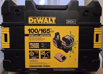 20V Cross line 5 Spot Combo Laser Kit w/ Battery By Dewalt DCLE34520G