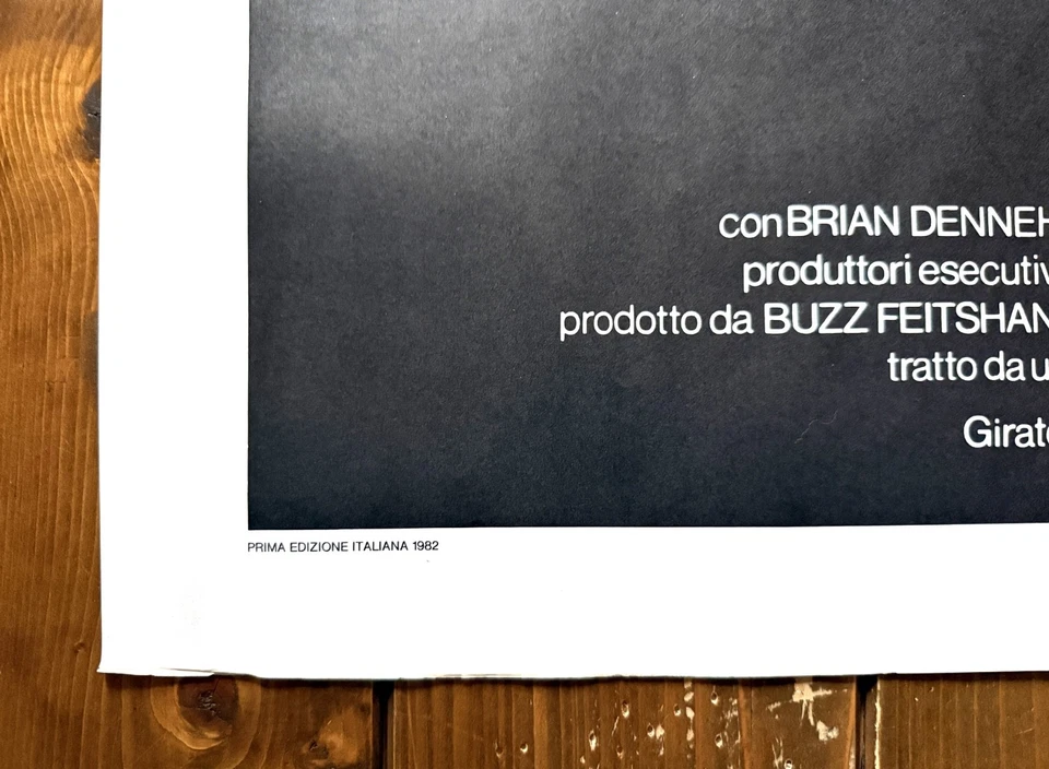 MANIFESTO POSTER AFFICHE CINEMA RAMBO STALLONE FILM CULT ROCKY CASARO AZIONE 2FG - Bild 4 von 4