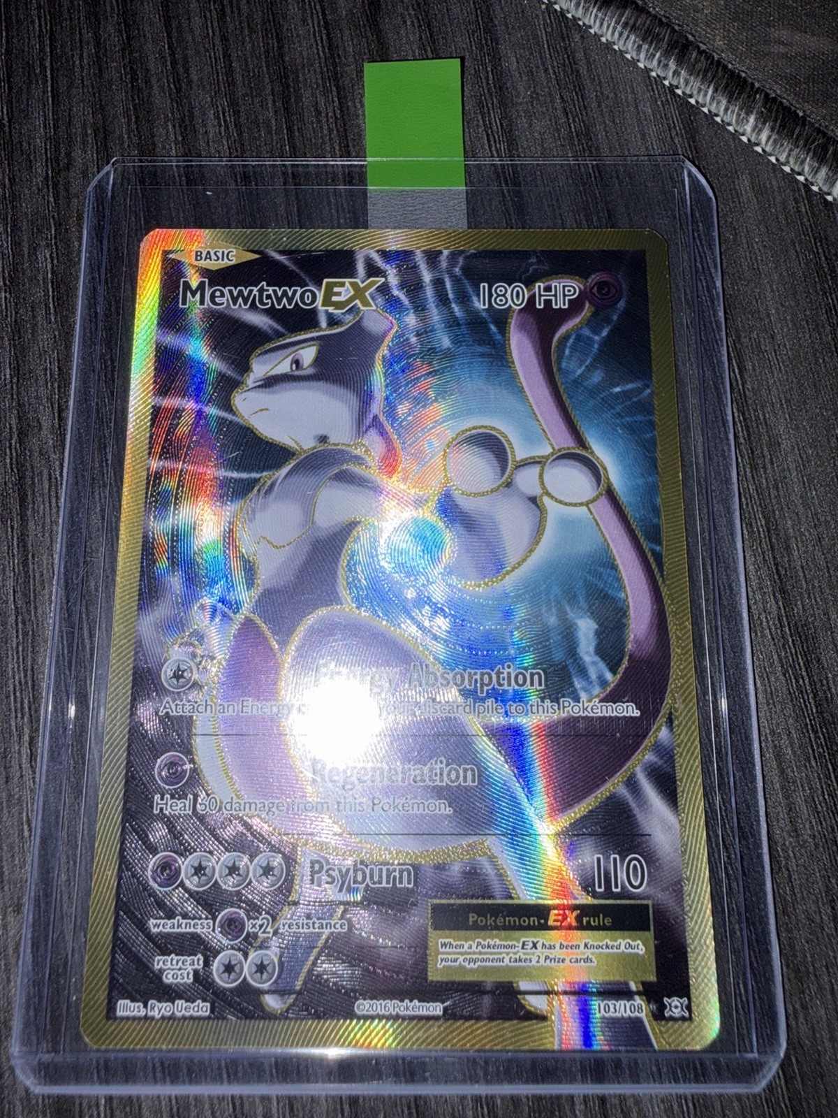 Pokemon TCG Mewtwo EX 103/108 Evolutions Full Art Nm Ungraded