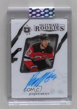 2021-22 Upper Deck Clear Cut Rookie Tribute Jesper Bratt #RT-JB Auto 5h0