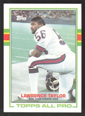 1989 Topps #166 Lawrence Taylor | eBay
