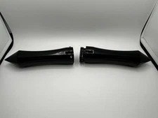 1" Motorcycle Black Hand Grips