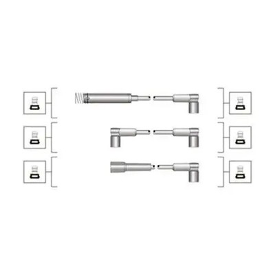 Zündkabel 941319170013 MAGNETI MARELLI für OPEL CORSA A TR CORSA A CC KADETT D