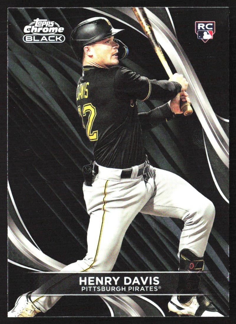 2024 Topps Chrome Black Henry Davis Rookie #41 GS1