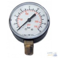 Manometer Mit Unterem Anschluss 1/4 Mm 60